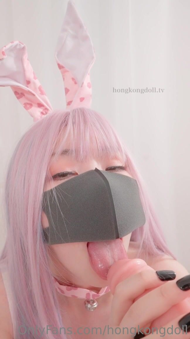 火爆网红玩偶姐姐『HongKongDoll』最新三月私信特辑 你的复活节淫娃兔兔 高清