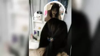 小女友 好累 你TM的 妹子在家被无套输出 上位骑乘说太累 颜射-小女友