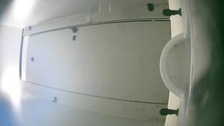 六月新流出 大学城附近女厕 全景后拍通话中的白裙美女尿完尿不擦逼忙着赶路