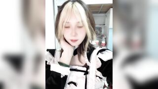 -性感小辣妹CD娜娜，咪咪挤男乳，抽插菊花，真劲！