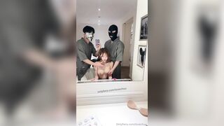 推荐，顶级颜值，白富美女神【lovechuu】下海沦为财阀肉便器，真正穷人女神，富人母狗