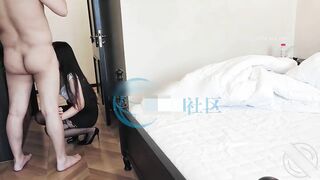 叔嫂乱伦 小叔子内射极品反差极品瑜伽嫂子75-酒店开门做爱 让嫂子在门外自慰 被路过人看.