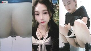 三屏联动 双镜头特写透明极品女神尿尿全过程