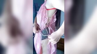 最新快手爆料，丝袜高跟御姐【欣老师SS】定制福利，道具自慰高跟诱惑1