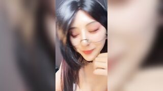 7月新品，极品舔屏阿黑颜女神【蘸点蜜桃酱】门槛福利，太懂男人了，口活技术一流，高潮脸道具深喉5