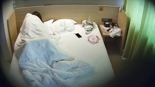 酒店精品✅校園情侶饑渴開鍾點房瘋狂做愛9