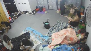 酒店摄像头破解真实记录技师房的美女技师们干啥的都有阿