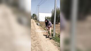 X 著名网红 骚母狗 彤彤乖 镂空逛游戏厅 户外露出07