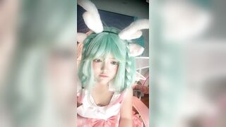 ♦️二次元coser回归【温卿】强制深喉口交 被金主无套输出 乳夹夹乳头 0