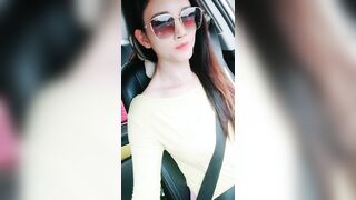 【露出勾引】：超骚女司机【不知天地】勾引乘客口交车震 野战 开房 超级骚，身材巨色，各种勾引乘客车震0