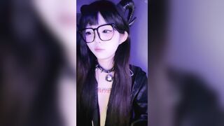 ♦️七彩主播【1663758554_魅魔的夜晚】直播录播暗黑系妹子3