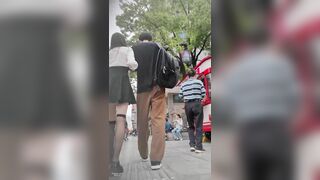 精品推荐 步行街拍抄底大神『KXCD』系列合集第15季20V 专挑年轻好看质量高的小姐姐--完结8