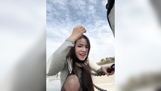 户外主播【qingqing-ss】高颜值长腿丝袜、公园、网吧大胆裸露自慰1