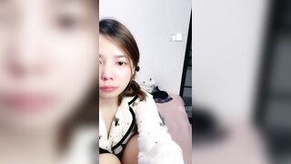 ♦️高颜口爆舌吻【05不吃香菜】黑丝白丝高跟无套后入 大肥臀雪白奶子甩的飞起1