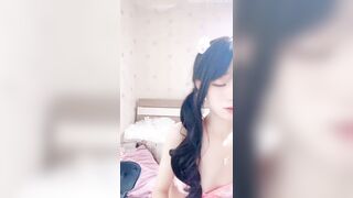 ♦️校花下海【邪恶双马尾】双马尾校花下海直播 超高颜值粉嫩小穴2