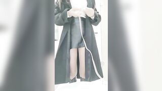 【户外露出】【你的瑶瑶】御姐黑丝 户外逼夹跳蛋 商场 厕所各场景道具抽插 跳蛋爆浆