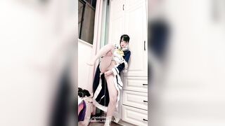 抖音高颜萌妹【兔康康】大尺度定制室内室外自慰尿尿