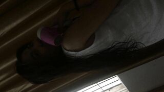 《台湾情侣泄密》大三学妹和男友啪啪被有心人恶意曝光01