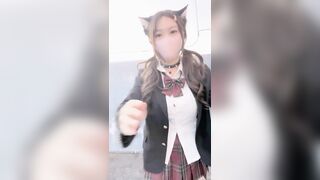 核弹！巨乳学生~20小时~【喵喵酱哦】滴蜡~炮机~丝袜~道具9