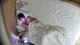 4-5情趣酒店 顶级高颜值小情侣 丸子头女友 11小时开房实录 无水