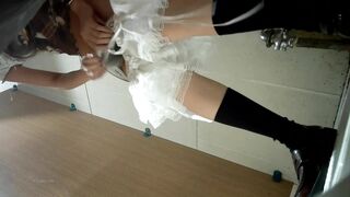 2025年极品厕拍KTV酒吧全景偷拍各种黑丝JK小姐姐000