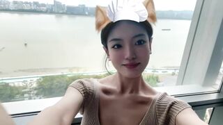 ⚫️【苹果原相机云端泄密】长腿反差少妇露脸性爱自拍，细腰肥臀后入无敌