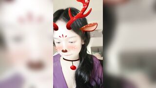巨乳学妹【危险纯欲体 】奶子相当大大屌狂插自慰喷水！~4